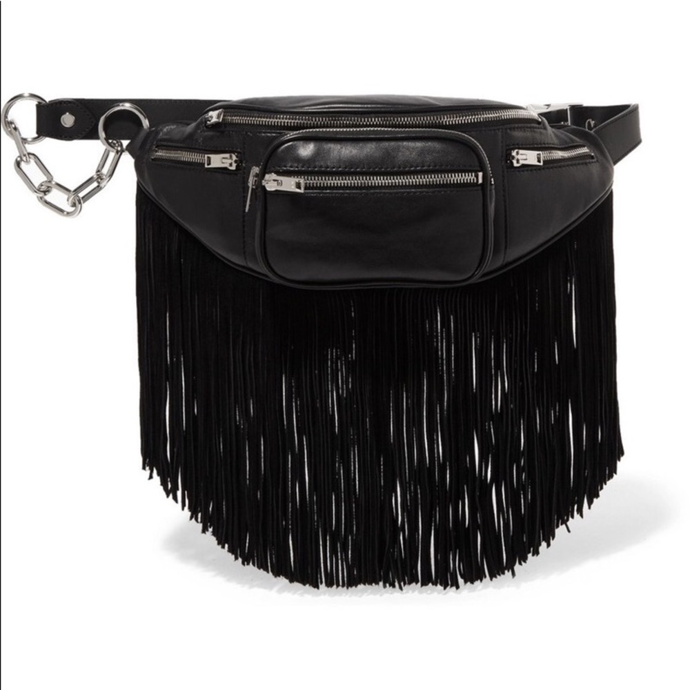 SOLD Alexander Wang Fringe Attica Fanny Pack - Picture 1 of 8